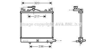 Теплообменник (AVA QUALITY COOLING: SZ2057)