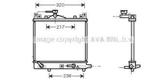 Теплообменник (AVA QUALITY COOLING: SZ2058)