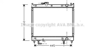 Теплообменник (AVA QUALITY COOLING: SZ2071)