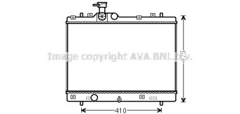 Теплообменник (AVA QUALITY COOLING: SZ2137)