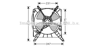 Вентилятор (AVA QUALITY COOLING: SZ7502)