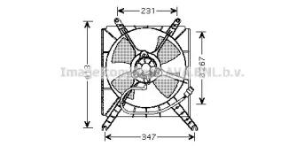 Вентилятор (AVA QUALITY COOLING: SZ7503)