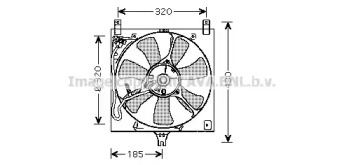 Вентилятор (AVA QUALITY COOLING: SZ7504)