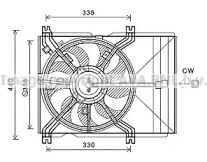 Вентилятор (AVA QUALITY COOLING: SZ7510)