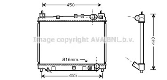 Теплообменник (AVA QUALITY COOLING: TO2258)