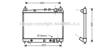 Теплообменник (AVA QUALITY COOLING: TO2259)