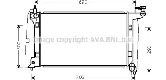 Теплообменник (AVA QUALITY COOLING: TO2302)