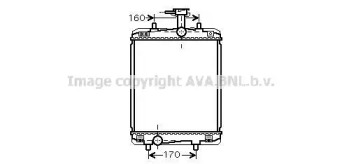 Теплообменник (AVA QUALITY COOLING: TO2360)