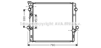 Теплообменник (AVA QUALITY COOLING: TO2641)