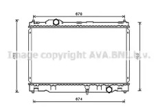 Теплообменник (AVA QUALITY COOLING: TO2669)