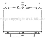 Теплообменник (AVA QUALITY COOLING: TO2670)