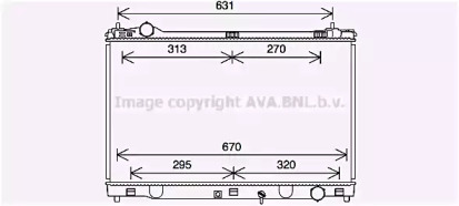 Теплообменник (AVA QUALITY COOLING: TO2729)