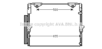 Конденсатор (AVA QUALITY COOLING: TO5560D)