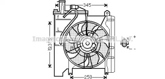 Вентилятор (AVA QUALITY COOLING: TO7552)