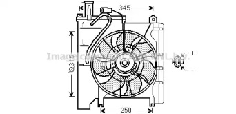 Вентилятор (AVA QUALITY COOLING: TO7553)