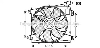 Вентилятор (AVA QUALITY COOLING: TO7555)