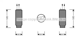 Осушитель (AVA QUALITY COOLING: TOD005)