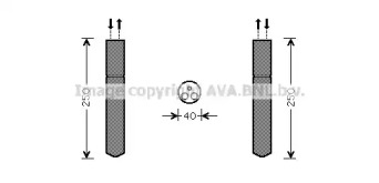 Осушитель (AVA QUALITY COOLING: TOD415)