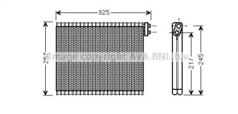 Испаритель (AVA QUALITY COOLING: TOV484)