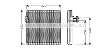 Испаритель (AVA QUALITY COOLING: TOV485)