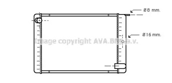 Теплообменник (AVA QUALITY COOLING: VO2020)