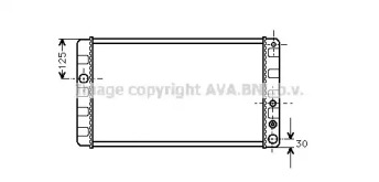 Теплообменник (AVA QUALITY COOLING: VO2024)