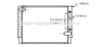 Теплообменник (AVA QUALITY COOLING: VO2034)