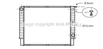 Теплообменник (AVA QUALITY COOLING: VO2087)