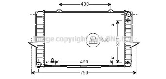 Теплообменник (AVA QUALITY COOLING: VO2092)