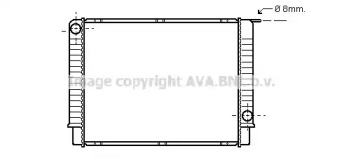 Теплообменник (AVA QUALITY COOLING: VO2145)