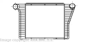 Теплообменник (AVA QUALITY COOLING: VO4043)