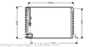 Конденсатор (AVA QUALITY COOLING: VO5073)