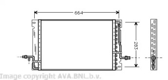 Конденсатор (AVA QUALITY COOLING: VO5076)