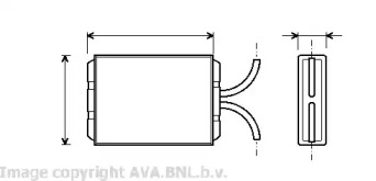 Теплообменник (AVA QUALITY COOLING: VO6036)