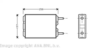 Теплообменник (AVA QUALITY COOLING: VO6040)