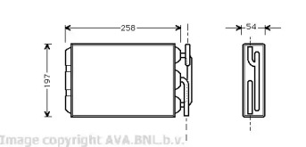 Теплообменник (AVA QUALITY COOLING: VO6042)