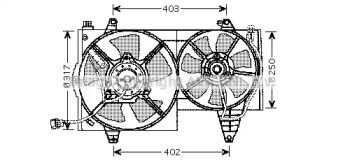 Вентилятор (AVA QUALITY COOLING: VO7505)