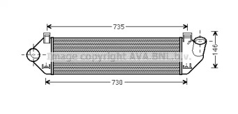 Теплообменник (AVA QUALITY COOLING: VOA4134)