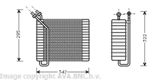 Испаритель (AVA QUALITY COOLING: VOV025)