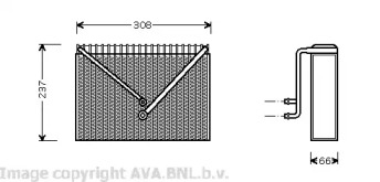 Испаритель (AVA QUALITY COOLING: VOV106)