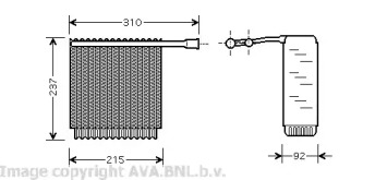 Испаритель (AVA QUALITY COOLING: VOV125)