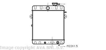 Теплообменник (AVA QUALITY COOLING: VW2007)