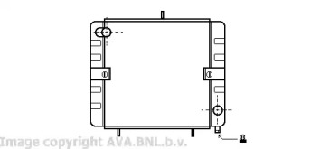 Теплообменник (AVA QUALITY COOLING: VW2031)