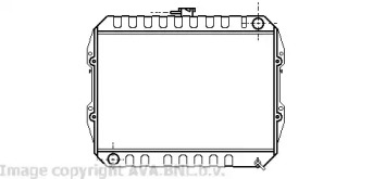 Теплообменник (AVA QUALITY COOLING: VW2090)