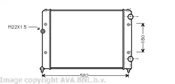 Теплообменник (AVA QUALITY COOLING: VW2119)