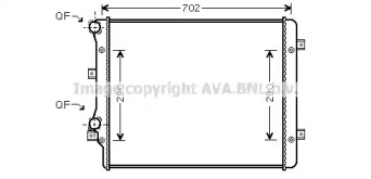 Теплообменник (AVA QUALITY COOLING: VW2207)