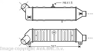 Теплообменник (AVA QUALITY COOLING: VW4136)