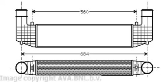 Теплообменник (AVA QUALITY COOLING: VW4157)