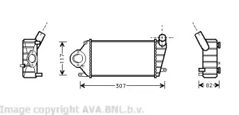 Теплообменник (AVA QUALITY COOLING: VW4194)