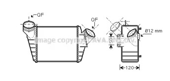 Теплообменник (AVA QUALITY COOLING: VW4219)